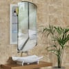 Mirrors and More 16 x 22 Medicine Cabinets for Bathroom with Mirror -  Frameless Polished Edge, Recessed, Modern Home Décor, Bevel Edge,  Adjustable