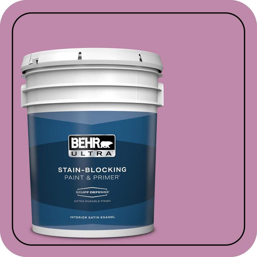 5 gal. #M120-5 Rosy Extra Durable Satin Enamel Interior Paint & Primer price history on PriceWatchPro