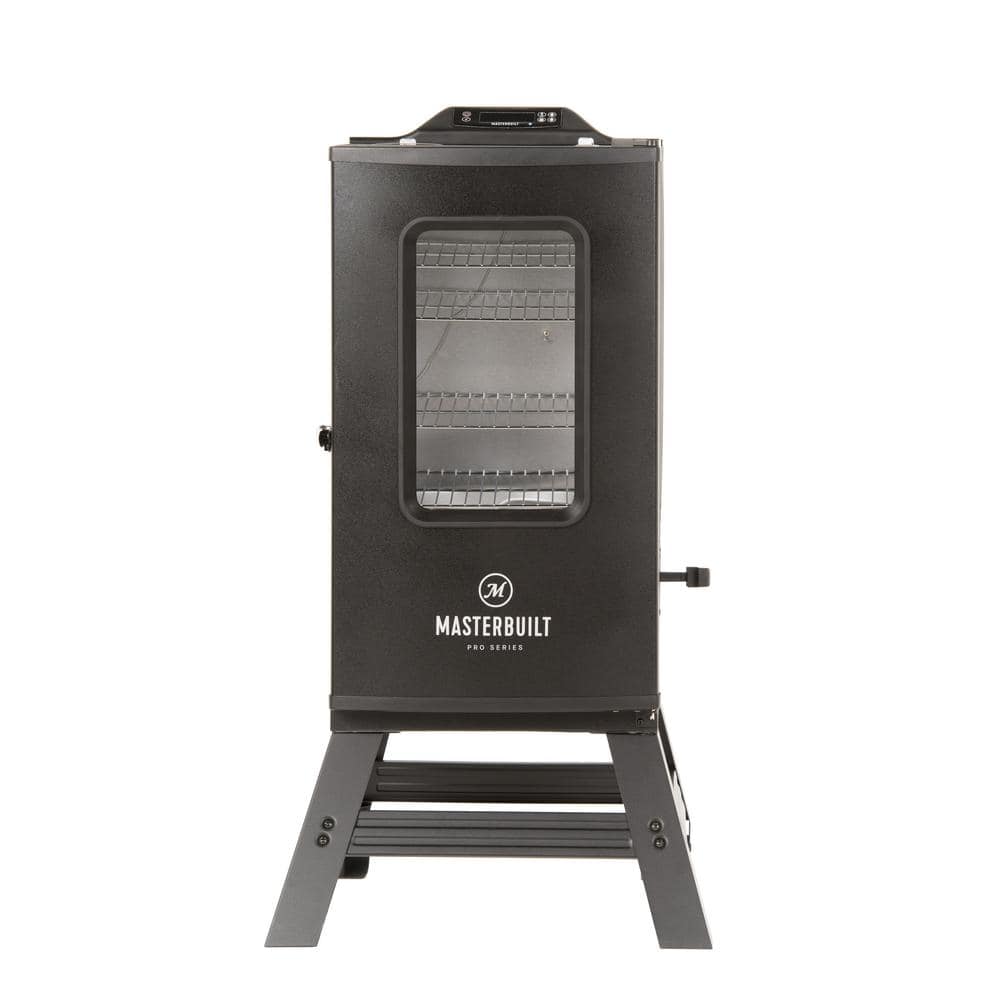 Masterbuilt 30 in. Digital Electric Smoker with Bluetooth and Broiler in  Black MB26073519 - The Home Depot