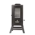 30 in. Digital Electric Smoker with Bluetooth and Broiler in Black
