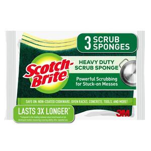 Heavy-Duty Scrub Sponge (3-Pack)