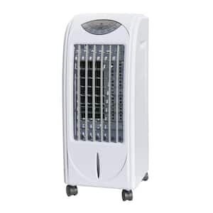428 CFM 3-Speed Portable Evaporative Cooler for 100 sq. ft. with Ultrasonic Humidifier and 3D Cooling Pad