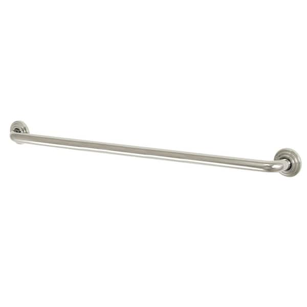 Kingston Brass Restoration 36 in. x 1-1/4 in. Grab Bar in Polished Nickel