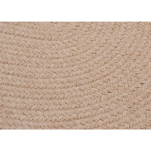 Edward Light Tan 2 ft. x 10 ft. Braided Runner Rug