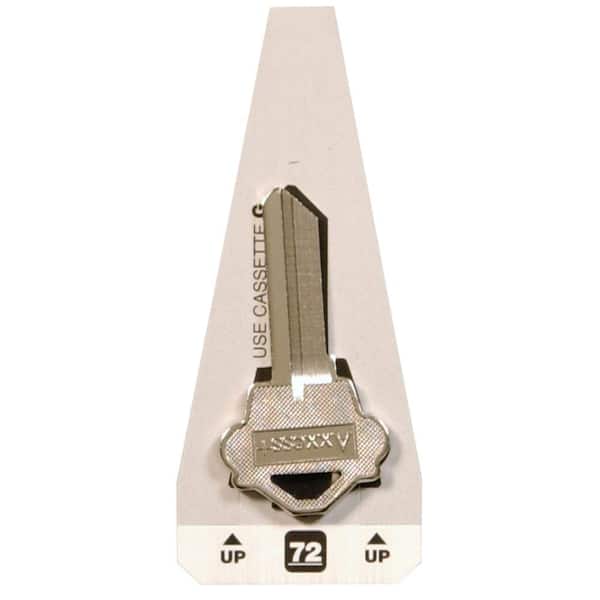 Hillman #72 WestSpecialty Key Blank