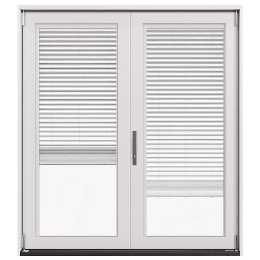 JELD-WEN 72 in. x 80 in. F4500 Left-Hand Folding Primed Fiberglass