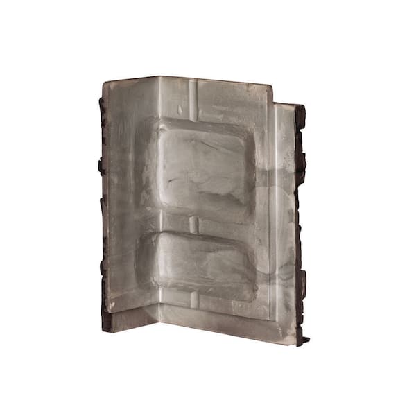 Polyurethane Faux Stacked Stone Corners -Volcano Ash