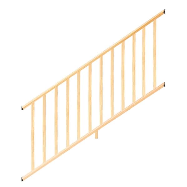 ProWood 6 ft. Southern Yellow Pine Routed Stair Rail Kit with SE Balusters