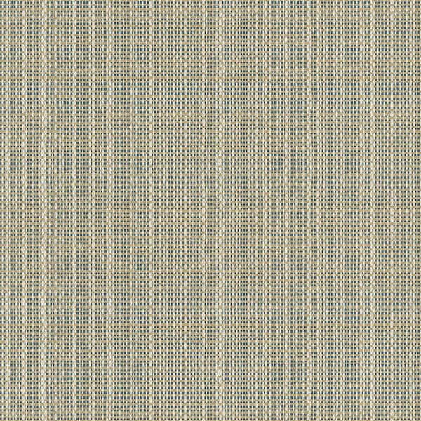 Chesapeake Kent Taupe Faux Grasscloth Paper Strippable Wallpaper (Covers 56.4 sq. ft.)