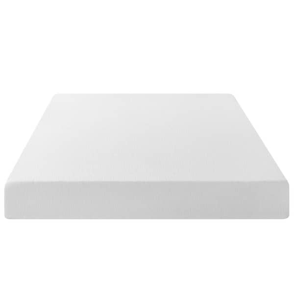 Full Medium Green Tea Element 8 In. Smooth Top Memory Foam Mattress