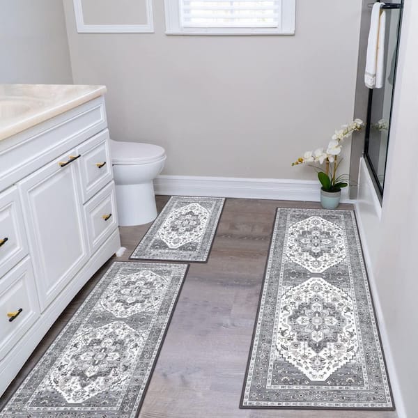 Boho Kitchen Mats Set of 3