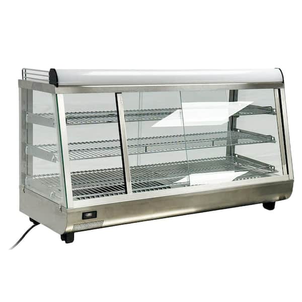 186 Qt. Stainless Steel Buffet Warmer Server with 3-Crocks