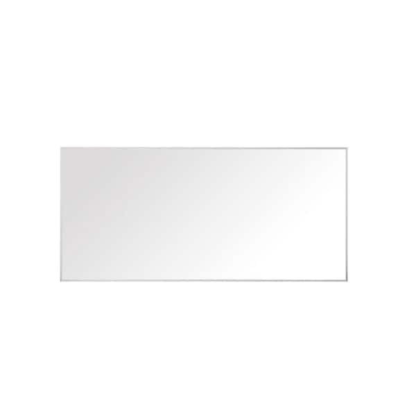 Avanity Sonoma 59-1/2 in. W x 28 in. H Framed Rectangular Bathroom Vanity Mirror in Silver