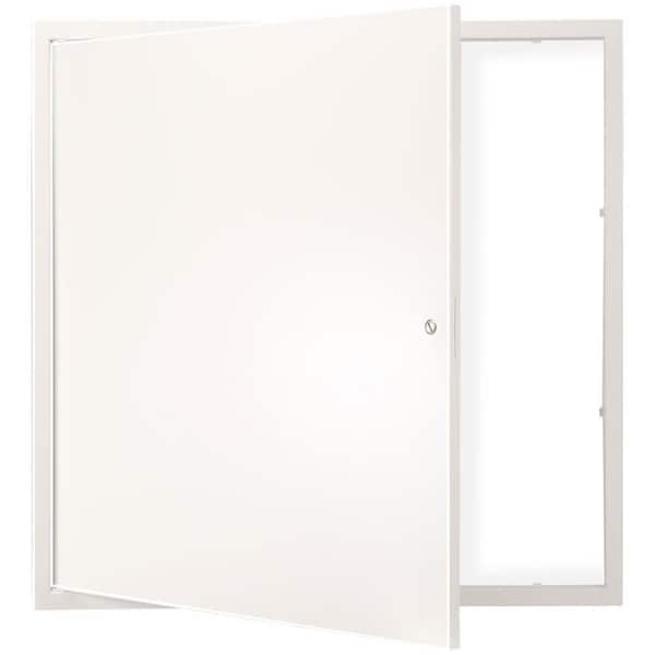 Access Panel for Drywall and Ceiling 25.7x25.7 in. Plumbing Access Panels Reinforced Access Door Heavy-Duty Steel Silver