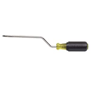 Klein Tools 3/16 in. Cabinet-Tip Flat Head Screwdriver with 10 in
