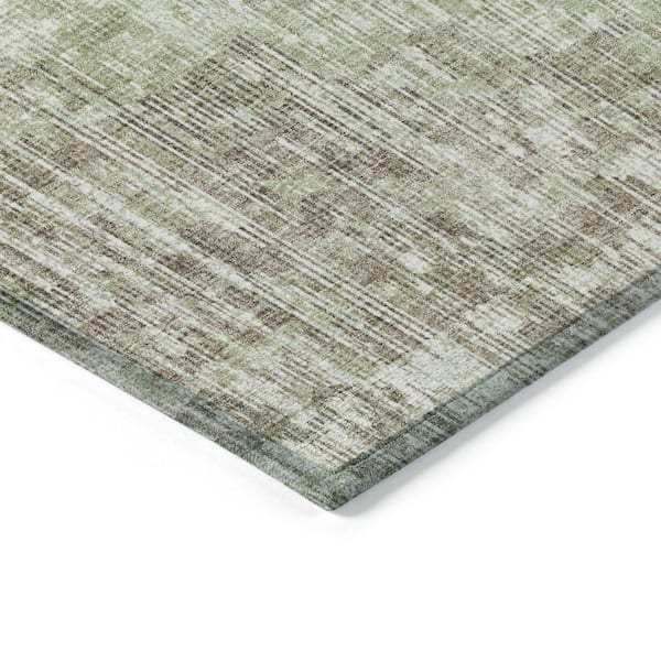 Chantille Machine Washable Indoor/Outdoor Abstract ACN1996 Fern 3 ft. x 4 ft. Area Rug