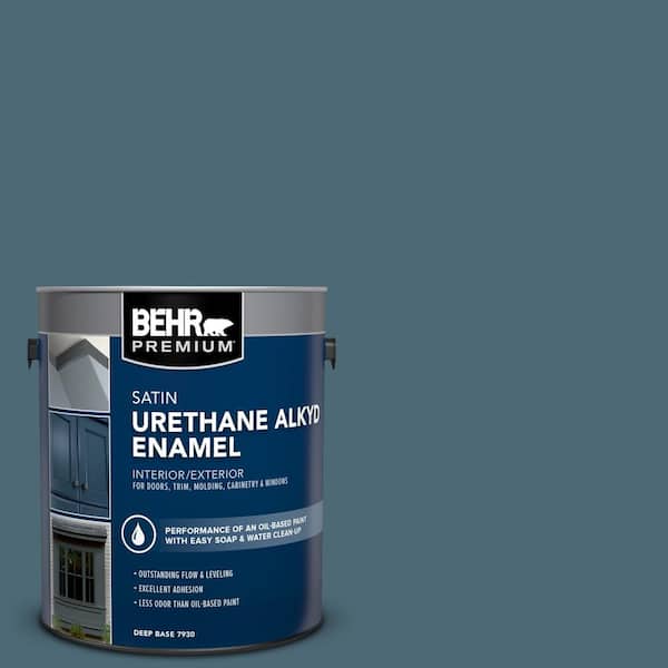 1 gal. #S470-6 Shipwreck Urethane Alkyd Satin Enamel Interior/Exterior Paint