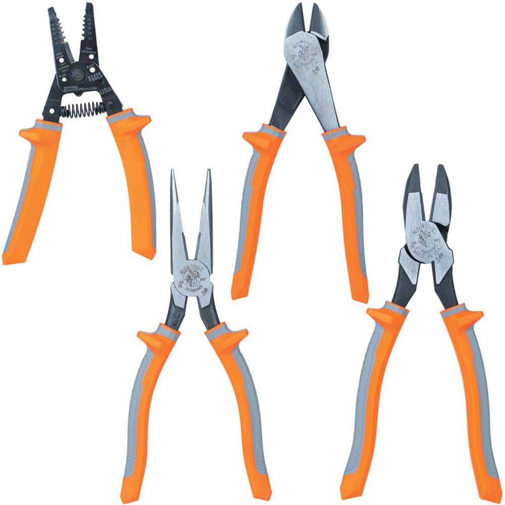 Klein Tools 6-Piece Apprentice Electrician Tool Set (94126) 94126 - The  Home Depot