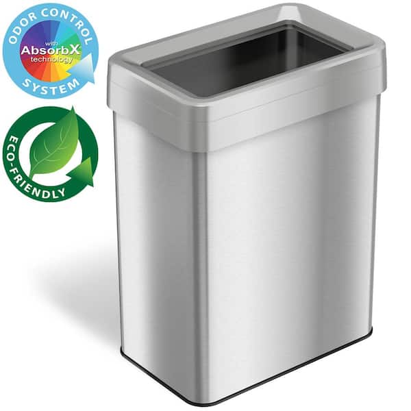Recycling Bin Pedal Function Kitchen Waste 34L Rubbish Capacity Double Body 