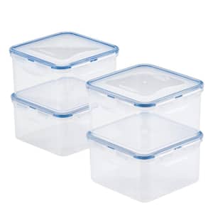 10 liter Food Container Pantry Box Lid Clip Lock Handle Meal Storage Carrier