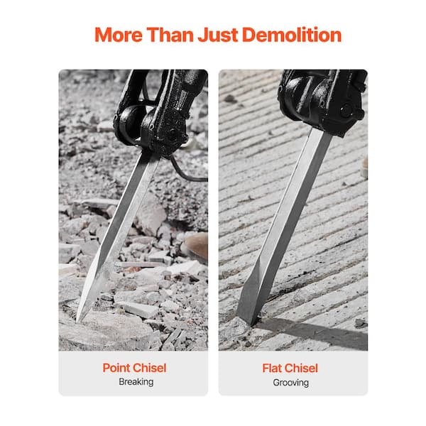 VEVOR Demolition Jack Hammer, 29.13 x 22.64 in. 2100W 1650