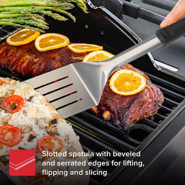 Nexgrill 4 Pieces Grill Stainless Steel Tool Set 530-0036D - The