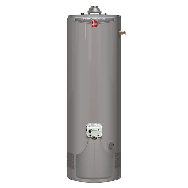 Rheem Performance 55 Gal. Tall 6 Year 45,000 BTU Ultra Low-NOx Natural ...