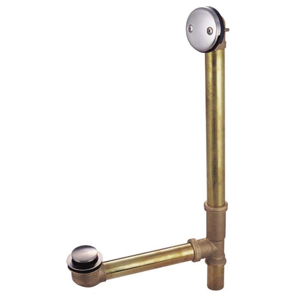 SINKOLOGY 1.5-in Foot Lock Drain with Brass deals Pipe