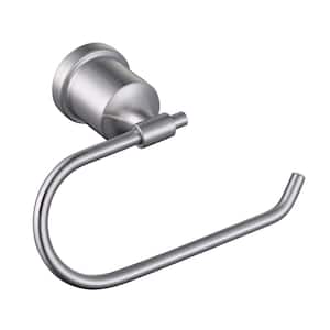 Crooked Wall-Mount Single Toilet Paper Holder Moderne Stainless Steels in Brushed Nickel