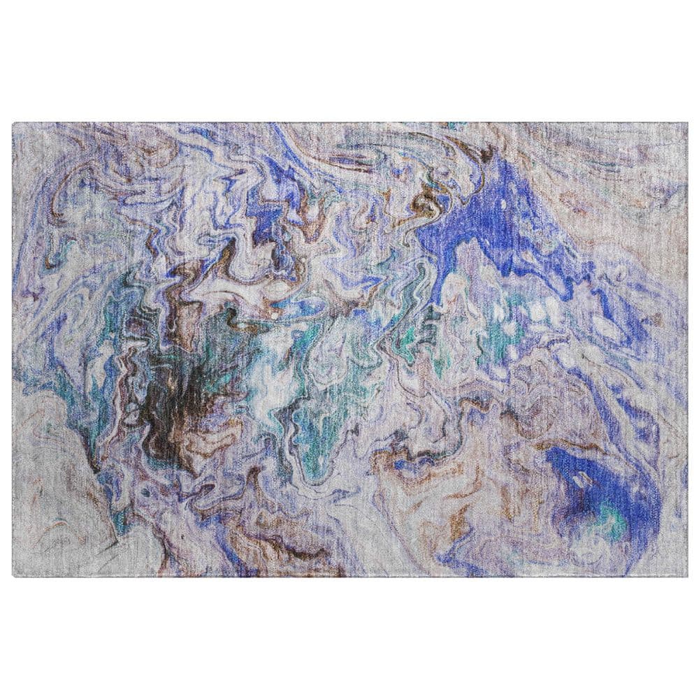 Dream Shag Premium Machine Washable Abstract ADS603 Beige 3 ft. x 4 ft. Area Rug price history on PriceWatchPro