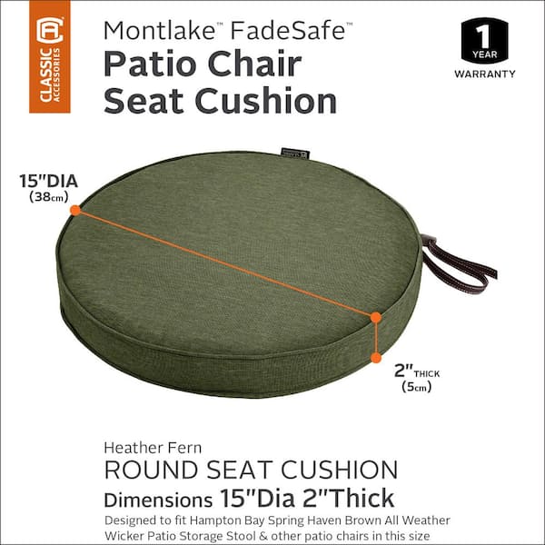 Circular seat online cushion