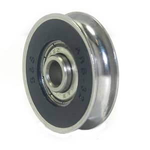 1-1/2 in. Precision Bearing Stainless Steel Wheel (2-Pack)