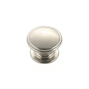Mont-Royal Collection 1-1/4 in. (32 mm) Brushed Nickel Traditional Cabinet Knob