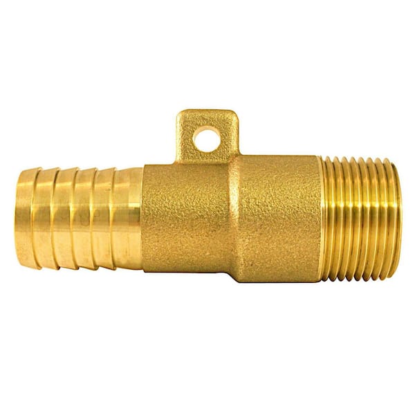Apollo 1 in. Barb x 1 in. Male Pipe Thread Brass Rope Adapter