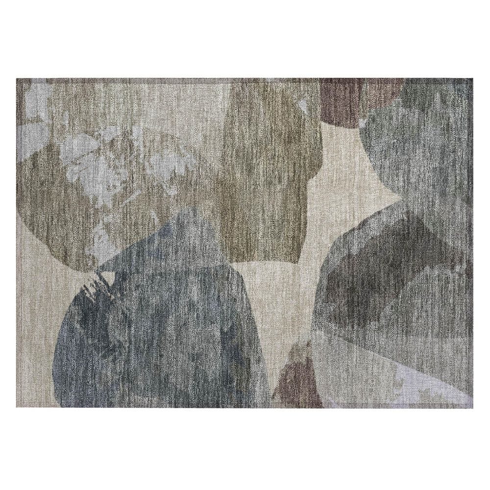 Chantille Machine Washable Indoor/Outdoor Abstract ACN2901 Beige 3 ft. x 4 ft. Area Rug price history on PriceWatchPro