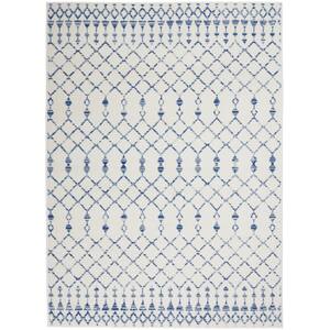 Nourison Whimsicle Ivory 7 Ft. X 10 Ft. Geometric Bohemian Area Rug 830814