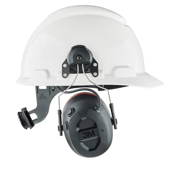 Cuffie Antirumore Bluetooth Casque Anti-Bruit 3M Pro-Protect 90545E Avec Bluetooth - SNR 30 DB Noir Microphones Actifs