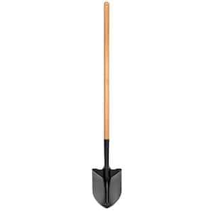 43.3 in. L Wood Handle Digging Carbon Steel Shovel