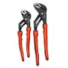 Crescent Grip Zone V-Jaw Dual Material Tongue and Groove Plier Set 10 in. and 12 in. (2-Piece) RT400SGSET2R-05