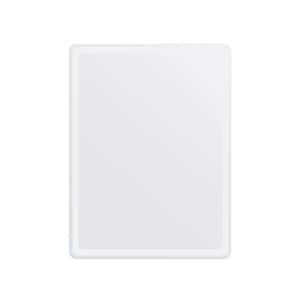 24 in. W x 32 in. H LED Bathroom Mirror with Bluetooth Speaker Wall Mirrors with Anti-Fog, Shatter-Proof, Memory
