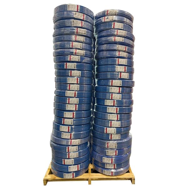1/2 in. x 100 ft. Blue PEX-B Pipe-Pallet of 100-Coils