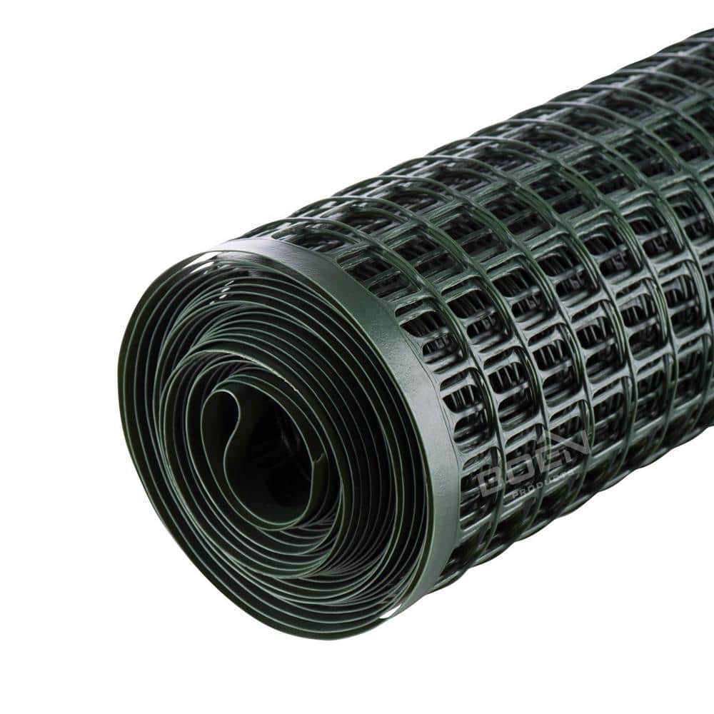 Green Plastic Garden Fence 40 in. x 25 ft.