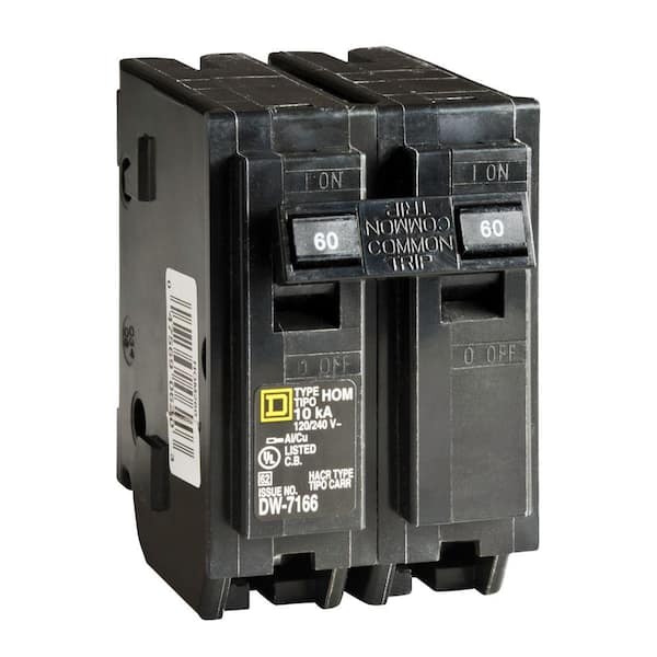 Homeline 60-Amp 2-Pole Circuit Breaker (HOM260CP)