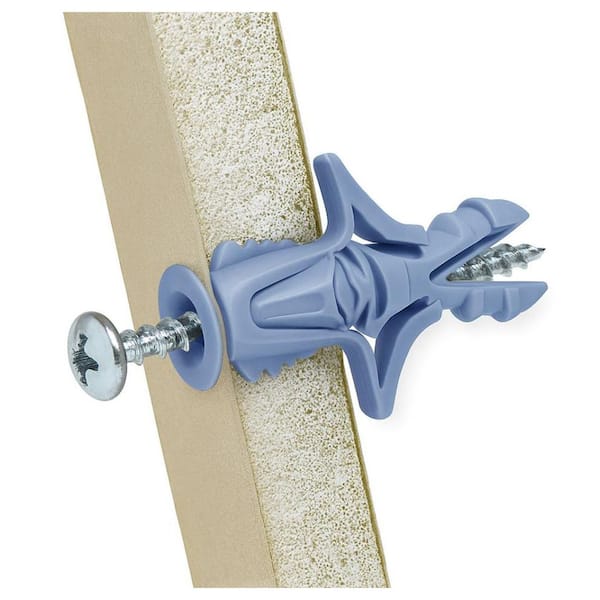 Cobra Anchors TripleGrip #10 Blue Anchor and Screws (2-Piece
