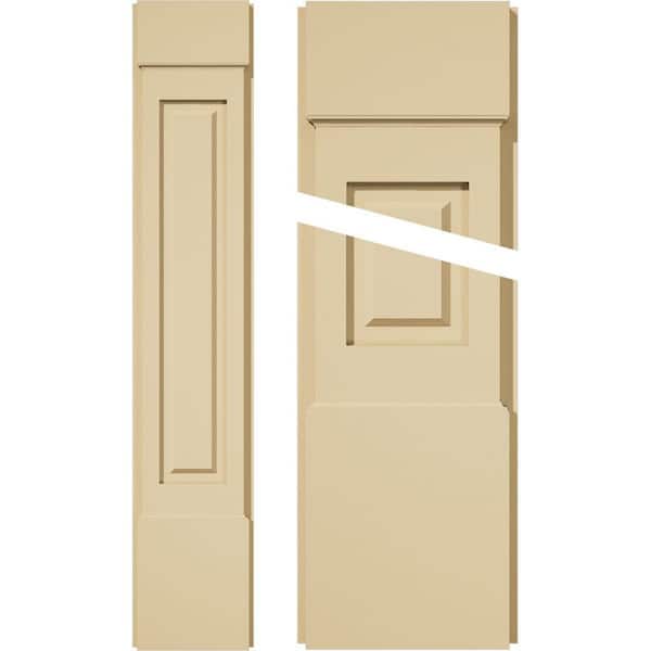 Ekena Millwork 2 in. D x 9 in. W x 48 in. L Primed Polyurethane Pilaster 1- Pack