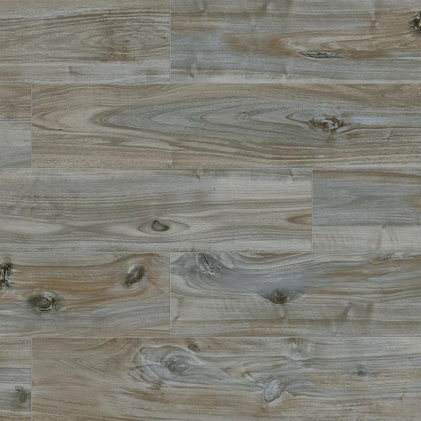Corso Italia Selva Sky 8 in. x 40 in. Wood Look Porcelain Floor and Wall Tile (15.07 sq. ft./Case)