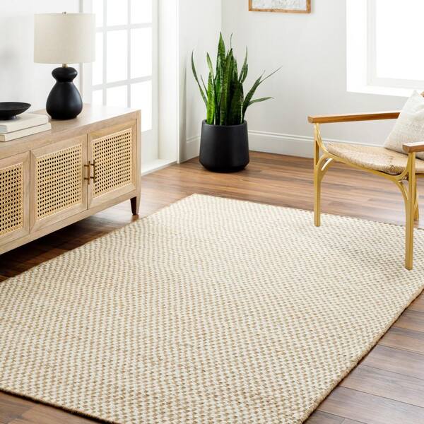 Artistic Weavers Evan Tan 2 ft. x 3 ft. Checkered Indoor Area Rug 