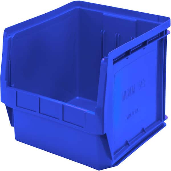 Magnum 19-Gal. Storage Tote in Blue (1-Pack)