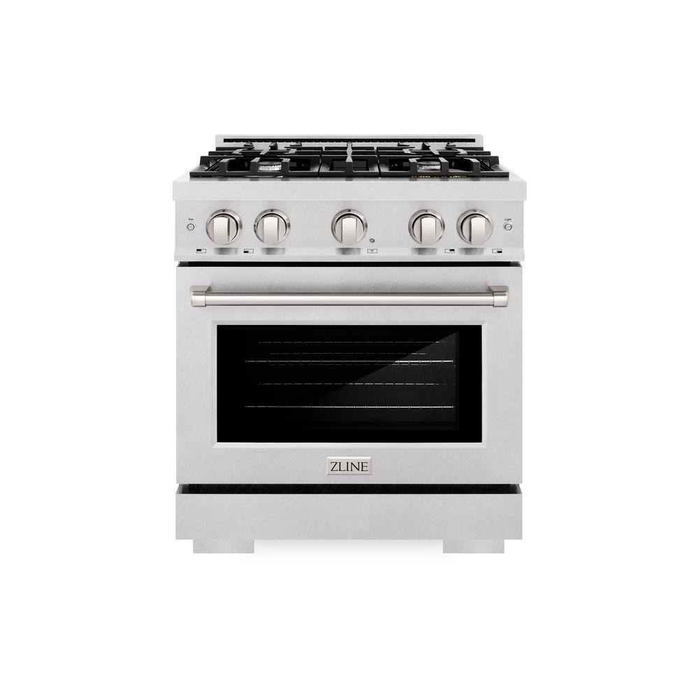 30 in. Select Dual Fuel Range with 4 Burner Gas Cooktop and Electric Convection Oven in Satin Stainless Steel price history on PriceWatchPro