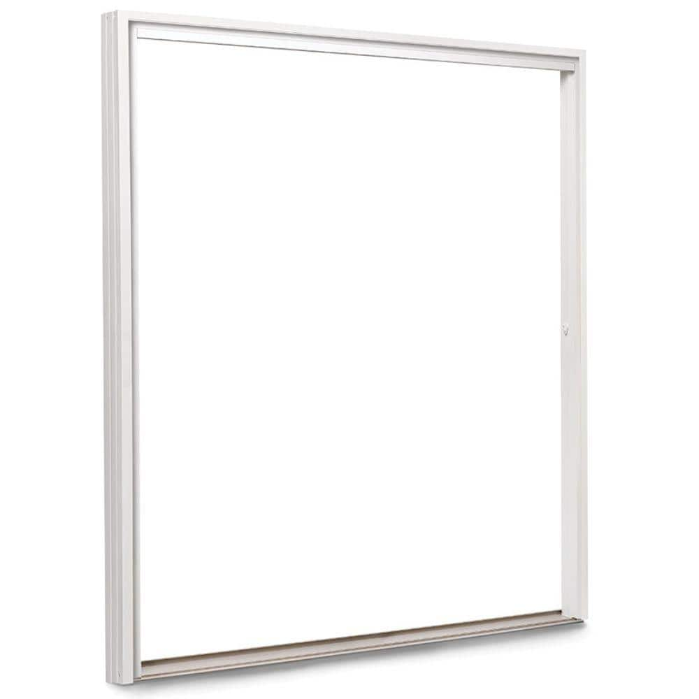 Andersen 71 14 In X 79 12 In 400 Series White Clad Wood Right Hand Frenchwood Gliding Patio